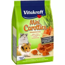 VITAKRAFT POSLASTICA CAROTTIES MINIS ZA HRČKE 50G