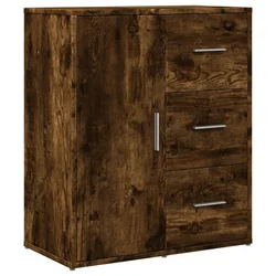 Komoda dimljeni hrast 60 x 31 x 70 cm od konstruiranog drva