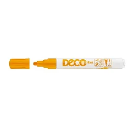 Lak marker, 2-4 mm, ICO Decomarker, oranžen