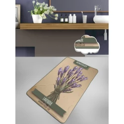 Lessentiel Maison Kupatilski otirač Smell, 80x100cm, Krem
