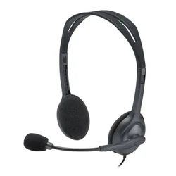 Logitech H111 corded stereo headset black ( 981-000593 )