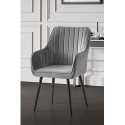 Hanah Home Stolica Nova, 46x89x44 cm, Siva