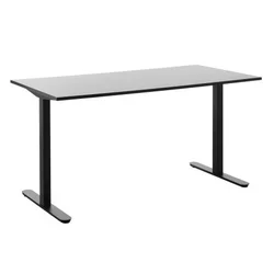 Radni sto Stauning 80x160 crna ( 3601336 )