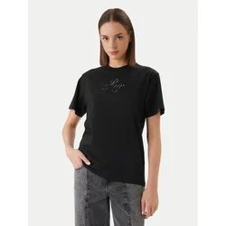 HUGO Majica Vintage Tee_23  črna