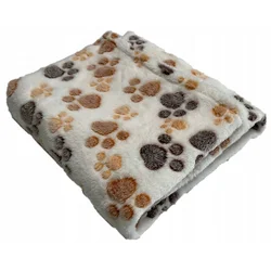 AIO FACTORY Odeja iz flisa 70x50 cm paws light, (21960733)