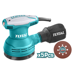 Total alati Ekscentrična brusilica 5 šmirgli 125mm