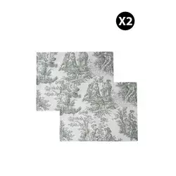 Aberto Design Set podmetača za ručavanje BST056, 2 komada, Zelena
