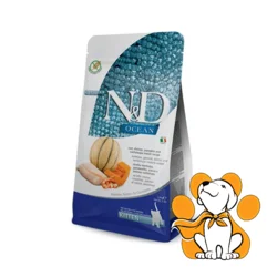 N&D Ocean Cat Kitten Cod, Shrimp, Pumpkin&Cantaloupe Melon 5kg, Za Bolje Varenje