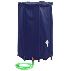 Spremnik za vodu sa slavinom sklopivi 500 L PVC