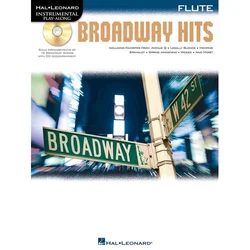 BROADWAY HITS FLUTE +CD PLAYALONG