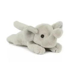 Plišasta figura slona, ležeča - 13 cm