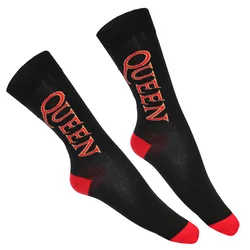 Nogavice Queen - Red Logo - ROCK OFF - QUSCK07MB