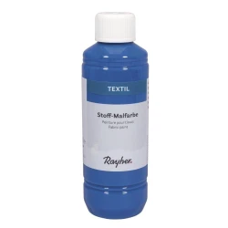 Rayher. Barva za tekstil, azurna, 250ml