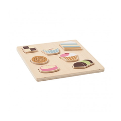 Kids Concept Lesene puzzle slaščice