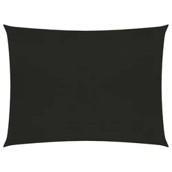 Jedro za zaštitu od sunca 160 g/m2 crno 3,5 x 4,5 m HDPE