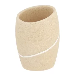 Tendance casa za cetkice stone effect 9.8x7.2x6.5 cm poliresin bez ( 61153104 )