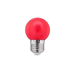 LED ŽARULJA U BOJI  1W G45 240V 20Lm PC CRVENA THORGEON