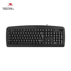 A4Tech Tastatura, Žičana, Crna