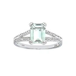 DIAMANT LETERNEL Prstan srebrna