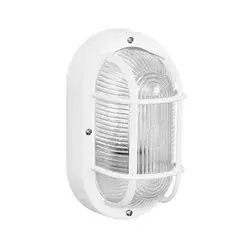 Osram - Spoljašnje zidno svetlo BULKHEAD 1xE27/10W/230V IP54 belo