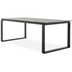 Garden table SONNERUP W100xL215 grey