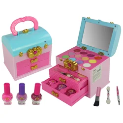 Lean-toys Set za ličenje v kovčku za punčke