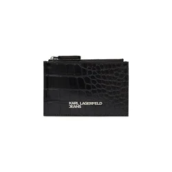 KARL LAGERFELD JEANS Etui  METAL LOGO CROC  črna