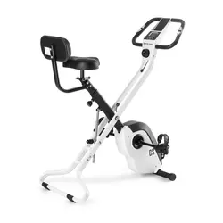 CAPITAL SPORTS AZURA X2 X-BIKE, BICIKL, DO 120 KG, MJERENJE PULSA, SKLOPIV, 4 KG, BIJELI