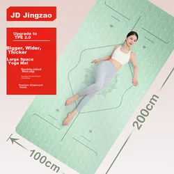JD Original Prostirka za jogu, 200x100cm, Zelena