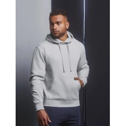 Light grey mens hoodie Authentic Russell
