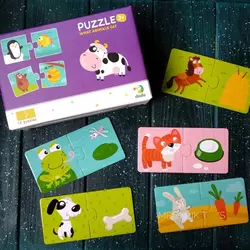 Dodo Duo puzzle – Šta jedu životinje