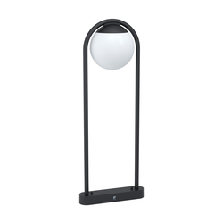 Eglo Prata vecchia spoljna podna/1, e27, 28w, ip44, v-850, pocinčani čelik/plastika/crna