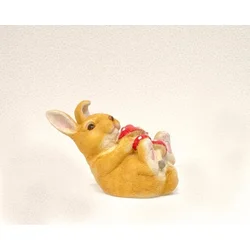 Dekordom uskršnja dekoracija - bunny with mushroom/carrot 21056 26cm - n39 ( 024290 )