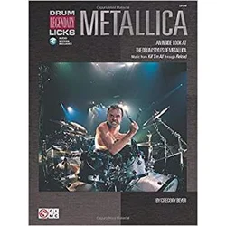 DRUM LEGENDARY LICKS METALICA +AUDIO ACC.