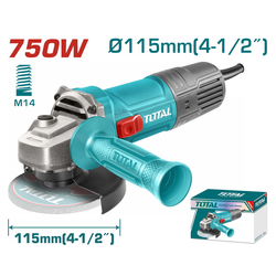 Total Ugaona brusilica TG10711556, 750W, 115mm