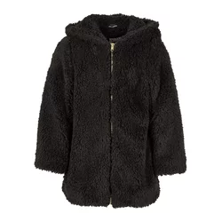 Sherpa jacket for girls black