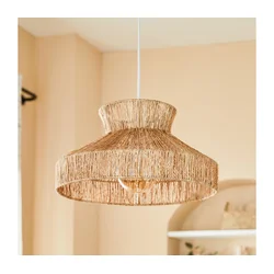 Atmosphera - Luster na kablu ZELIA 1xE27/40W/230V juta