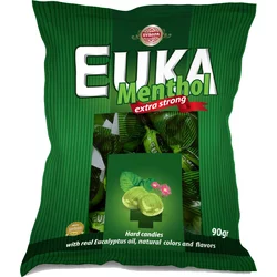 EVROPA Bombone Euka mentol, 90g