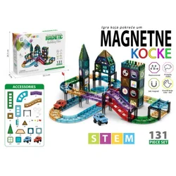 Magnetne Kocke Magnetni konstruktor Magic box 131 deo Magnetne kocke ( SW12767 )