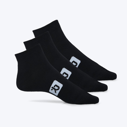Rang Čarape Classic Ankle, 3 komada, Crne