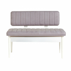 HANAH HOME Klupa Vina Bank Soho White