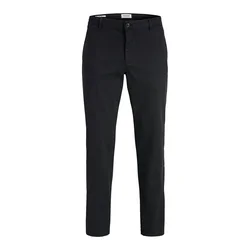 JACK & JONES Chino hlače črna