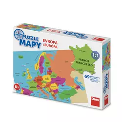 DIN PAGZLE KARTE EUROPE 69 Puzzle