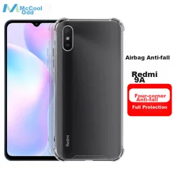 Maikuqi Maska za mobilni telefon Redmi 9A, Providna