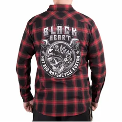 Moška srajca BLACK HEART - BOOMER - RDEČA - 9703