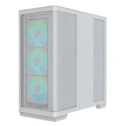 Računalniška ATX ohišje AER APNX C1-R-WT-V1, Midi Tower, bela