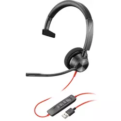 PLANTRONICS SLUŠALICE Poly Blackwire BW3310-M USB-A