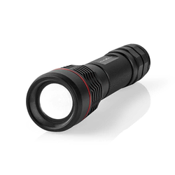 Nedis LTRR11WBK-LED prigušiva punjiva LED baterijska lampa/10W/5V 2200 mAh IPX7 crna