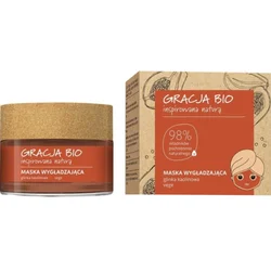 Maska na Bazi Gline za Zatezanje i Blistavost Kože Lica Vegan - GRACJA BIO - Kozmo Shop Online