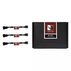 Noctua Dodatna oprema za ventilator - Adapter NA-SRC7 - 3x NA-RC7 - 4-pin Adapteri za smanjenje brzine ventilatora, 11cm